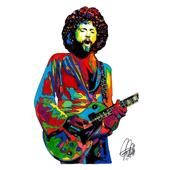 COPY - Lindsey Buckingham Fleetwood Mac Rock Music Poster Print Wall Art 18x24 - Picture 1 of 5